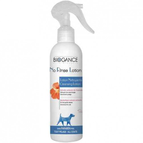 لوسیون تمیز کننده پوست و موی سگ بدون نیاز به آب - BIOGANCE No Rinse Lotion Dog