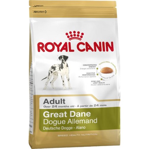 غذای خشک سگ مخصوص نژاد گریت دین بالای 24 ماه/ 12 کیلویی/  Royal Canin GREAT DANE ADULT