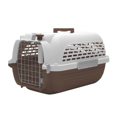 باکس حمل DO Voyageur, Small  مخصوص سگ و گربه/ قهوه ای, سفید