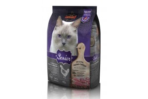 غذای خشک لئوناردو مخصوص گربه های مسن بالای 10 سال/ 400 گرمی/ LEONARDO SENIOR