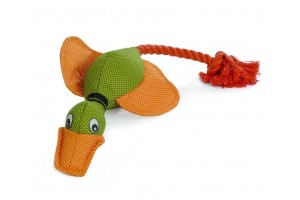 اسباب بازی سگ- اردک طناب دار
