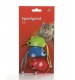 موش اسباب بازی زنگوله دار گربه/ بسته 3 عددی