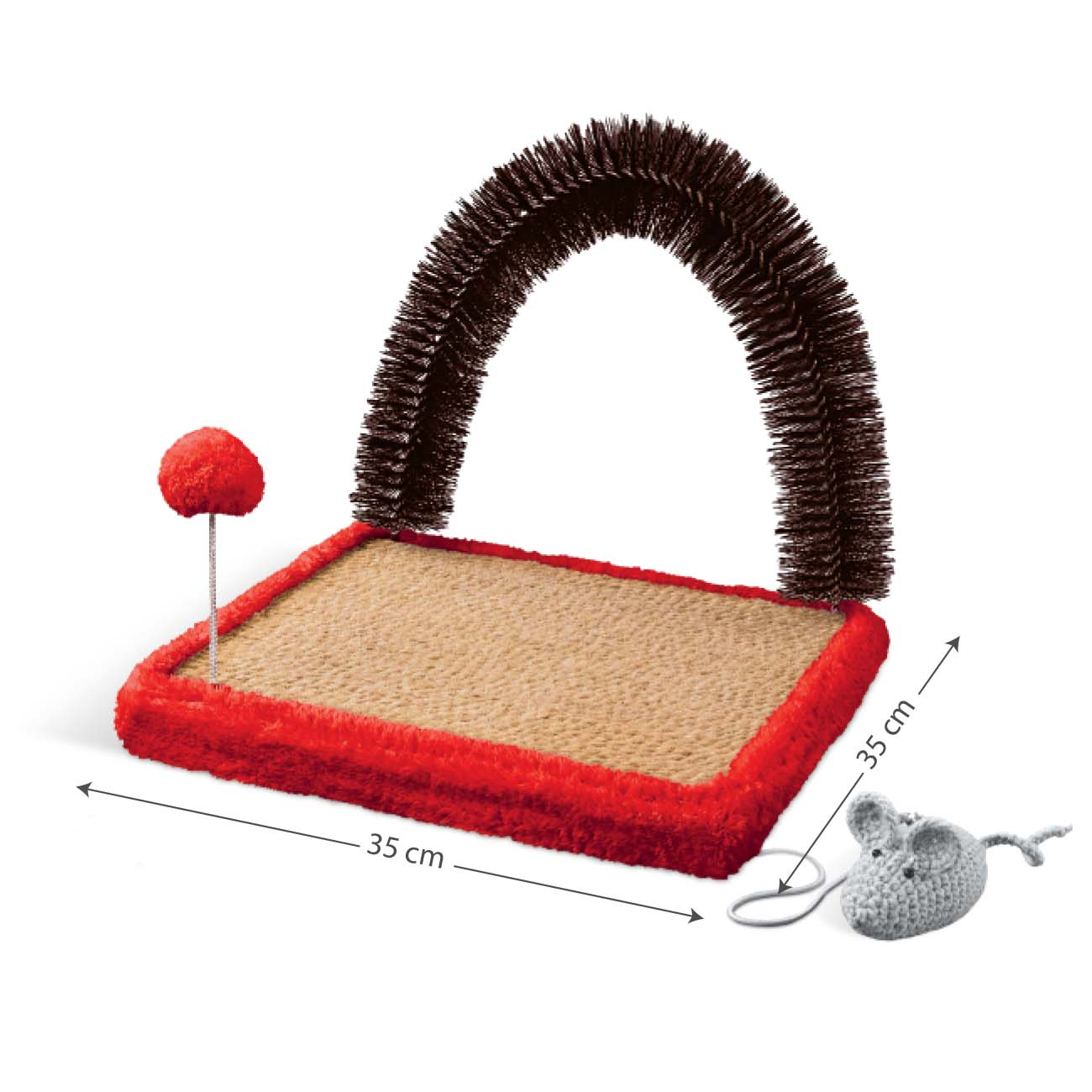 اسکرچر زمینی برس دار